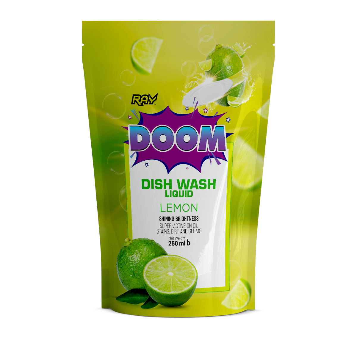 RAY-DOOM-Dish-wash-Liquid-Lemon-250-ml